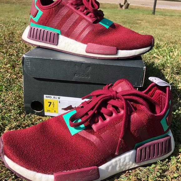 maroon nmds womens